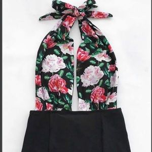 NWOT Cupshe Floral Swimsuit